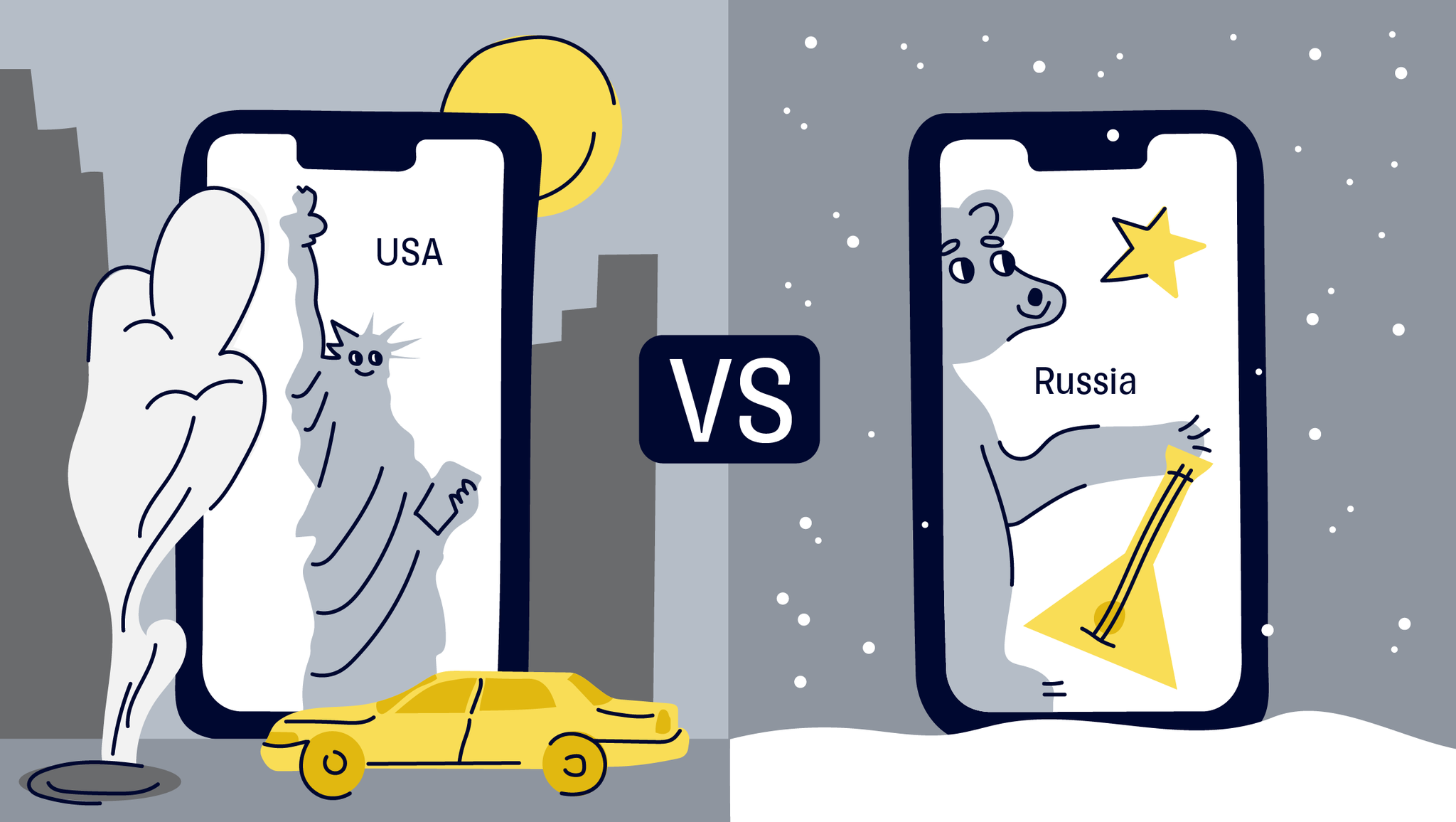 Правда ли, что в России сервисы и интерфейсы развиты лучше, чем в Европе и Америке? - 1